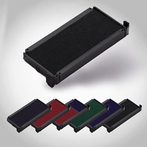 Trodat Cassette d'Encrage 6/4912-6/4912A - Noir | Recharge Encre Tampon Encreur - Compatible Trodat Printy 4912 - Haute qualité - Impression nette & précise