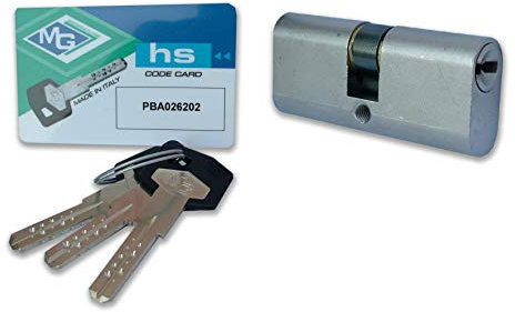 Mg H18-64-0 Doppio Cilindro Ovale Punzonato 32/32, grigio