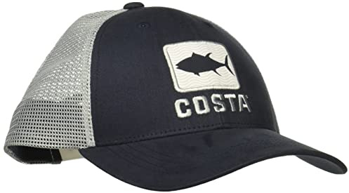 Costa Del Mar Marlin Waves Trucker hat, Navy, One Size US