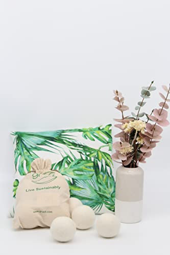 Grült Lot de 4 balles de séchage en feutre (8 cm)