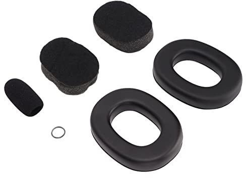 Yctze David Clark Pièces de Casque pour Casque d'aviation Coussinets d'oreille Réduction du Bruit Coussinets d'oreille de en Silicone Accessoire pour Casque Couvre-Oreilles pour