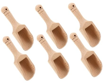 IMIKEYA 6pezzi Cucchiai in Per Latte in Polvere Pratici Per Uso in Per Condimenti Versatili e Resistenti