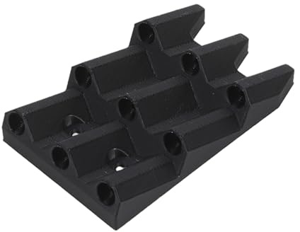Darts Holder Wall Mounted Displays 9 Steel/Soft Tip Darts, Darts Caddy for Wall (Black)