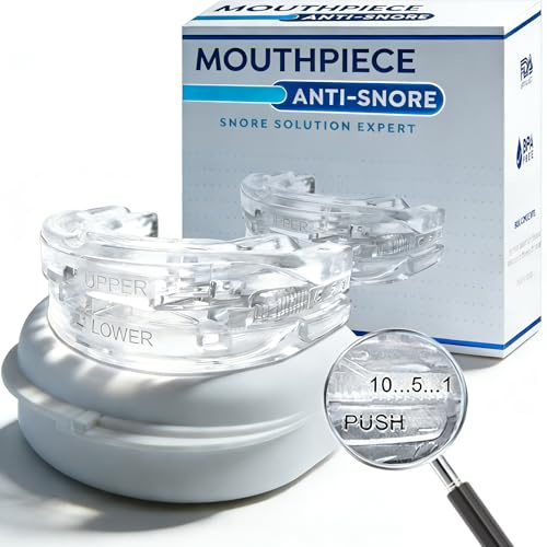 Ferula antironquidos,Ferula Dental para Bruxismo, Ajustable Antirronquidos,Aparato para no roncar,Ayuda a Reducir los Ronquidos, Prevenir el Bruxismo Y Roncar, Ayudar a Dormir, Material de Seguridad