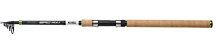 Mitchell Epic MX1 Tele Canna da Trota | Canna da Pesca Telescopica Leggera per Trota e Specie d'Acqua Dolce | Blank Compatto in Carbonio | Canna da Viaggio Portatile | 3.1m 5-20g