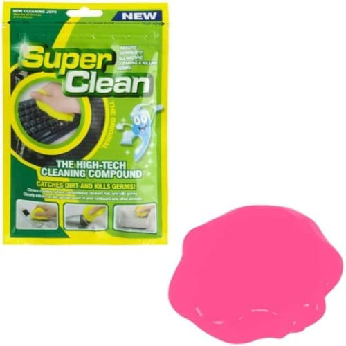 TRIXES Keyboard Cleaning Putty Reusable Dust Cleaner — PC Car Mobile, Pink