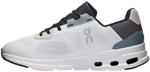 On Herren Cloudrift Sneaker, White/Asphalt, 46 EU