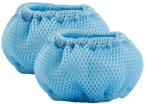 Tabanzhe 2PCS Protective Mesh Covers for Pool Filter Cartridges, Durable Replacement Strainer Nets Compatible with Mspa Hot Tubs, Swimming Pool & Spa Filter Accessories