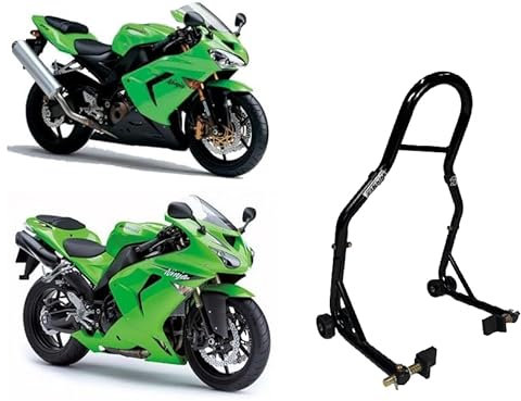 Cavalletto alzamoto alza solleva moto per sollevare alzare la ruota dietro posteriore compatibile con KAWASAKI NINJA ZX10R ZX10 ZX6R 900 ZX 10 R 1000 SX 636 600 di tutti gli anni
