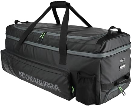 Kookaburra Pro spelare Wheelie cricketväska – svart