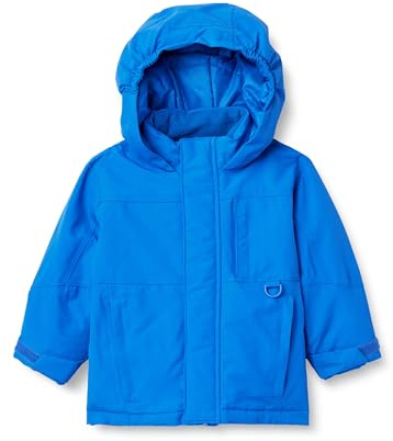 Amazon Essentials Boys' Water Resistant Ski Winter Jacket, Bright Blue, X-Small