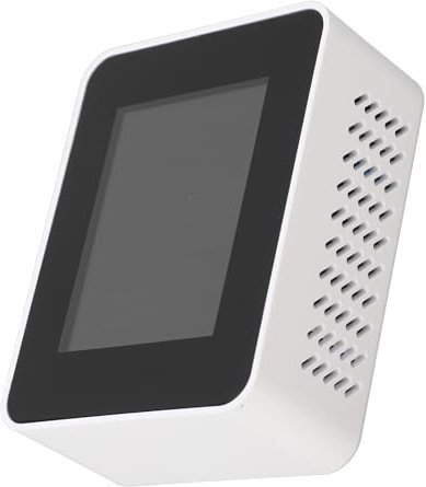 Vvikizy Détecteur de CO2, Détecteur de Dioxyde de Carbone Portable Monitor de qualité d'air opéré de la Batterie pour la Maison, la Voiture, Le Bureau