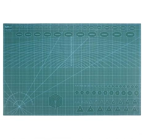 CLBDRESS Self Healing Cutting Mat Gridded Cutting Board Double-Sided PVC Cutter Plate Rotary Cutting Board for Scrapbooking DIY Projects