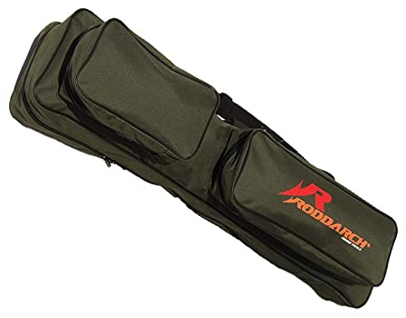 Roddarch 85cm Fishing Rod Bag and Holdall With External Pockets