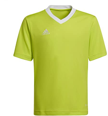 adidas Unisex Kinder Entrada 22 Jersey, Team Semi Sol Yellow, 9-10 Years