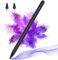 Stylus Pen for Android Touch Screens,Stylus Pencil for Tablet,Stylus Compatible Samsung/HuaWei/Tablet/Phone,Capacitive Pen with 2 Replacement Tips,Black