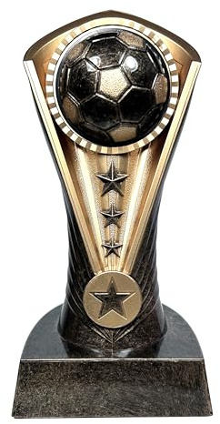Express Medals 1 Pack of 6.5 Inch Tall Cobra Soccer Trophy Awards Boys Girls Mens Women Youth Team Trophies award tournament champion winner event prize gift CA191