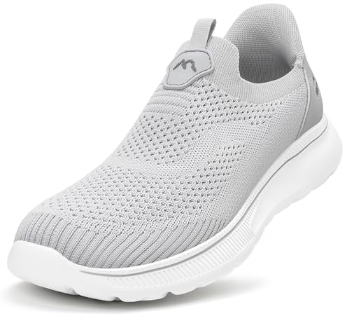 ODCKOI Slip on Baskets Hommes sans Lacets Chaussures de Sport Respirantes Chaussures de Course Confortables Chaussures de Gymnastique Légères Chaussures de Jogging Outdoor