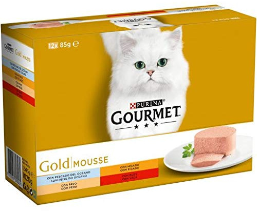 Purina Gourmet Gold Mousse - 12X85 Gr