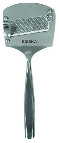 Boska Parmesan Käsehobel Monaco+ / auch für Trüffel und Pilze/Edelstahl/Silber / 210 x 80 x 19 mm