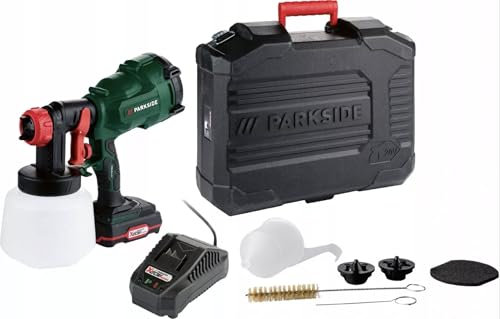 PARKSIDE - Pistola de pintura inalámbrica PFSA 20-Li A1 20V