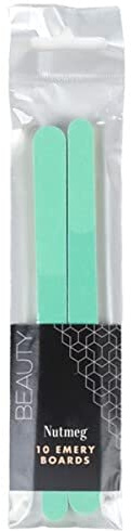Nutmeg Emery Board 10 Pack