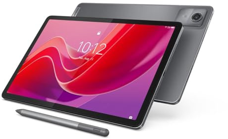 Lenovo Tab M11-2024 - Lange Akkulaufzeit - 11 Zoll FHD-Display - 13MP Kamera - 4GB Speicher - 64GB Speicher - Android 13 - Dolby Atmos - Stift enthalten