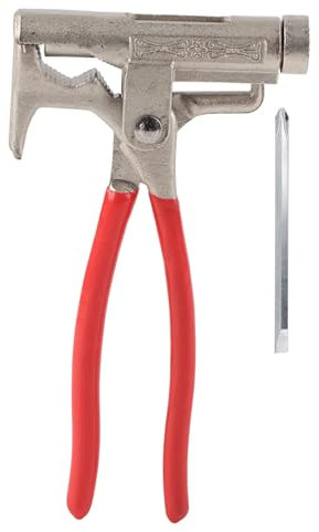 mumisuto Multifunktionaler Schraubenzieher Rohrschlüssel Hammer Universalzange All-in-One Schraubenschlüssel für Rohre Elektronagler für Autoreparaturen/Hausreparaturen/Bauwesen