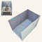 GesomePurrz Extra Large Cat Litter Box Enclosure, Open Top High Sided, Waterproof Splash Guard for Cat Litter Boxes