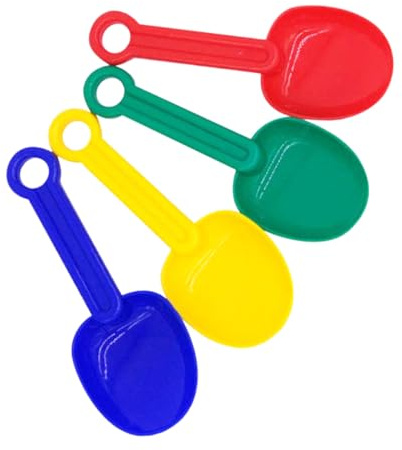 NOLITOY 4 pièces Jouets de Plage Garçon Fille Pelle Sable Colorée pour Jeux Extérieurs Garçon Fille Set Amusant