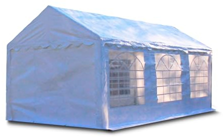 Solycarpa Carpa 6x3 para Exteriores Resistente con Ventanas, Impermeable. Alta Funcionalidad, Económica e Ideal para Jardín, Eventos, Bodas, Feria, Restaurante y Terraza.
