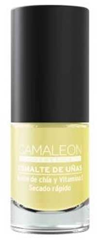 CAMALEON ESMALTE UÑAS AMARILLO PASTEL