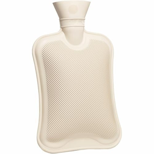 RISSLER Bouillotte 2.0L – Bouillotte à eau - Soulage Règles douleureuses & Maux de Ventre – Chaleur gantie 7H
