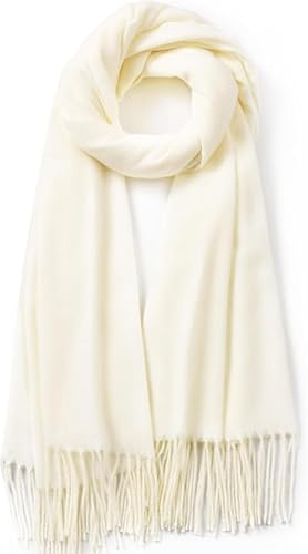 Simannie WOMEN'S SCARF, WHITE