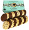 Cookies Bio & Vegan : 17 Grands Cookies Vanille Pépites de Chocolat et Tout Chocolat de Fabrication Française et Artisanale. 595g