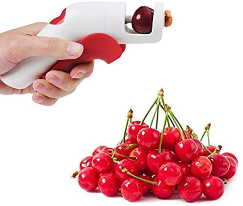 Snocciolatore di Ciliegie,Snocciolatore per Olive,16x10x8cm,Denocciolatore per Ciliegie a Mano,Snocciolatore di Noccioli di Frutta Multifunzione,per Rimuovere i Noccioli dalle Ciliegie e le Olive
