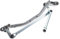 GEAREVER Scheibenwischer Wischergestänge ohne Motor - Kompatibel mit Qashqai +2 I J10 JJ10 SUV 2007-2013, Vorne Links/Rechts, Ersatz für 28800-JD900, Linkslenker
