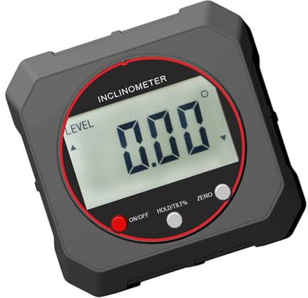 KEXIAO Trovatore angolare digitale con retroilluminazione, alta precisione, misurazione, display chiaro per costruzione e progetti