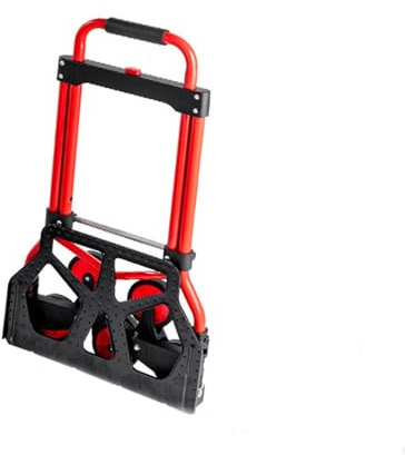 Heavy Duty Folding Hand Truck Trolley, Multi-Purpose Sack Barrow Cart, Compact and Lightweight Design, Suitable for Stairs, Durable and Versatile Folding Truck
