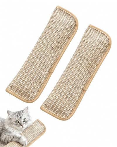 YIPFEN Cuscino Giocattolo Erba Gatta per Gatti, Set da 2 (26x6cm piccolo), Morbido & Interattivo per Calciare, Masticare, Alleviare Stress & Noia.