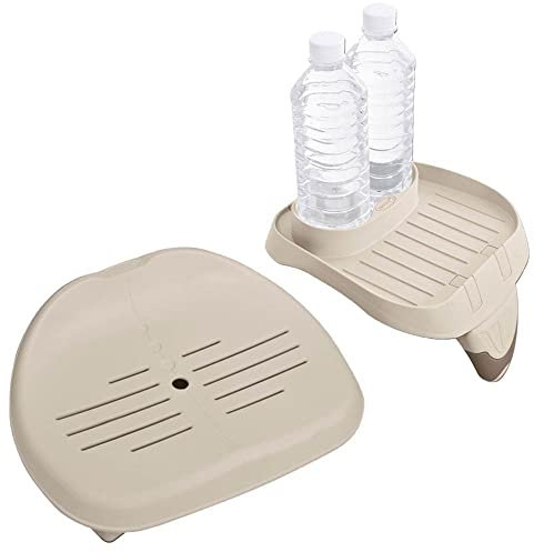 Intex Siège pour jacuzzi gonflable PureSpa + porte-gobelet PureSpa et plateau accessoire