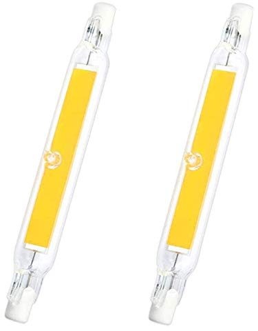 Lxcom Lighting R7s LED Bulb 118mm 20W Double Ended LED Bulbs 120V J Type R7s Floodlight 150W Halogen Bulb Replacement Daylight White 6500K Landscape Lights,2 Pack