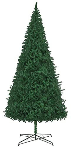 vidaXL Arbol de Navidad Artificial 400 cm Hogar Casa Decoración Navideña Estilo Abeto Pino Adornos Elemento Fiesta Christmas Celebración Verde