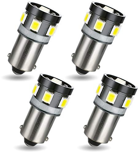 AGLINT Ba9s LED Lampadine BA9 T4W Cuneo Tipo 12V Dell'auto Luci di Posizione Luce Interna Targa Lampade Luci Tettuccio Luce Bianca 4PCS