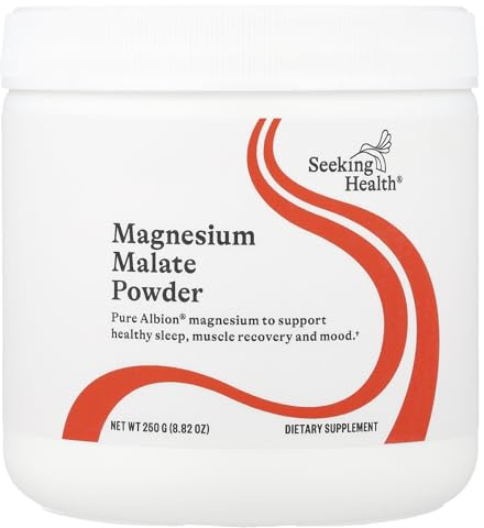 Seeking Health Magnesium Malate, 500mg - 250g