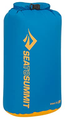 Sea to Summit - Evac Dry Bag XL 35L - Space Saving Waterproof Storage - Lightweight Recycled Fabric - Roll-Top, Base Lash Point & D-Ring - Backpacking - 31.5 x 28.8 x 55.6cm - TurkishTile Blue - 113g