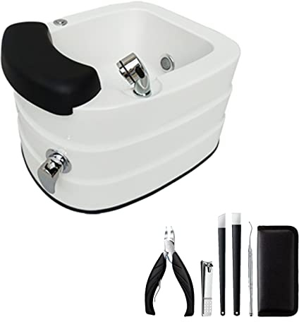Lavabo De Baño Para Remojo De Pies Pediluvio Massaggiatore Piedi Pediluvio Función Calefacción De Agua Accesorios De Pedicura Multifunción Tina De Baño De Pies (Size : Bath+pedicure)