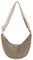 TIAASTAP Kleine Halbmondtasche aus Cord, Einfarbig Crossbody Bag Bauchtasche Cord Tasche Umhängetasche Damen Stoff Halfmoon Bag Women's Hobos & Shoulder Bags mit verstellbarer Schultergurt