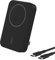 Belkin BoostCharge Pro kabellose Powerbank 8.000 mAh mit Qi2, MagSafe-kompatibles tragbares Ladegerät mit integriertem Ständer – für iPhone 16, 16 Plus, 16 Pro, 16 Pro Max, iPhone 15 usw. – Schwarz