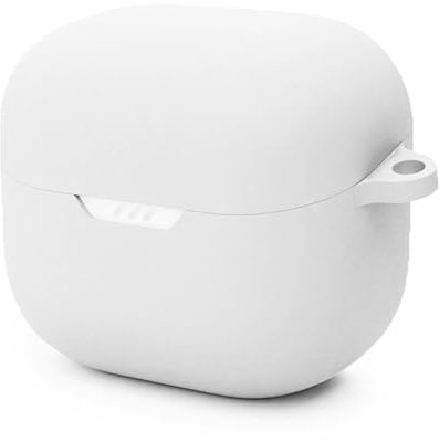 Attach Étui de Protection en Silicone pour JBL Tune Flex Casque Écouteurs en Blanc